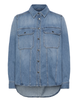 BALL - Baleon Denim Shirt - Džinsiniai marškiniai - Mėlyna