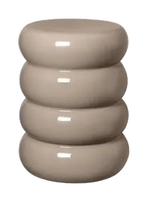 Blomus - Ceramic Stool, Round - Ø 34 Cm - Toru - Fungi - Taburetės ir suolai - Smėlio