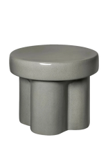 Blomus - Ceramic Stool, Low - Ø 40 Cm - Toru - Elephant Skin - Taburetės ir suolai - Pilka
