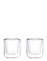 Blomus - Set Of 2 Insulated Espresso Glasses - 0,08 L - Nero - Clear Glass - Espreso puodelis - Nude