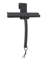 Blomus - Shower Squeegee, Includes Overdoor Hook - 20 X 24,5 Cm - Vipo - Magnet - Valymui - Juoda