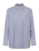 A Part Of The Art - Bold Shirt - Lininiai marškiniai - Mėlyna