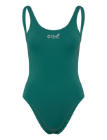 O'neill - Esssentials O'neill Script Swimsuit - Sportinis maudymosi kostiumėlis - Žalia