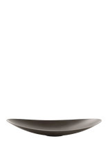 Blomus - Bowl - 42 X 35 Cm - Ondea -  Burned Metal, Metallic Finish - Dekoratyvinė lėkštė - Pilka