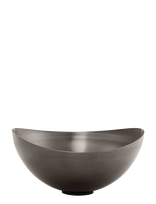 Blomus - Bowl - Ø 30 Cm - Ondea - Burned Metal, Metallic Finish - Dekoratyvinė lėkštė - Pilka