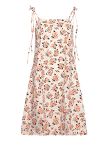 Monki - Cotton Dress - Trumpa suknelė - Balta