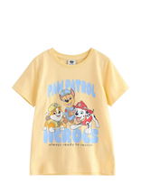 Lindex - Paw Patrol Short-Sleeved Top - Marškinėliai trumpomis rankovėmis - Geltona