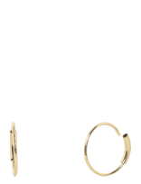 Pilgrim - Raquel Mini Hoop Earrings Gold-Plated - Auskarai - Aukso