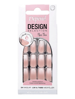 Depend Cosmetic - Design Selection French Ombre Short Coffin - Dirbtiniai nagai