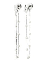 Pilgrim - Aerun Earrings Silver-Plated - Kabantys auskarai - Sidabro