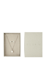 Pilgrim - Evena Gift Set, Necklace & Earstuds, Silver-Plated - Perlų vėriniai - Sidabro