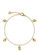 Edblad - Coastal Bracelet Multi Gold One Size - Apyrankė - Aukso