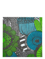 Marimekko By Havi - Marimekko Napkin Siirtolapuutarha Blue Green - Popierinės servetėlės - Žalia