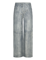 Stand Studio - Mylah Trousers - Plačios kelnės - Mėlyna