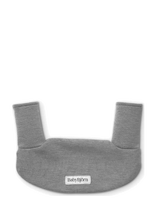 BabyBjörn - Babybjörn Bib For Baby Carrier Harmony, Jersey, Light Grey - Seilinukas - Pilka