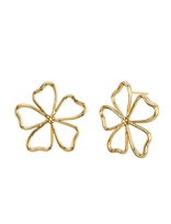 Edblad - Alba Studs L Gold - Auskarai - Aukso