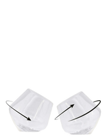 Winkee - Whiskeyglas - Rolling Whiskey Glasses (2 Stk.) - Viskio ir konjako taurė - Nude