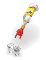 Winkee - Skænkeprop - Rock Hand Bottle Pourer - Butelių atidarytuvai ir vyno kamščiai - Raudona