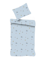 Fodbold - Bed Linen "By Mats" Football 70X100, 40X45 Cm - Patalynės komplektas - Balta