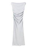 Noella - N-Mignonette Dress - Ilga suknelė - Mėlyna