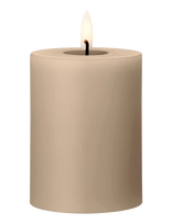 Ester & Erik - Led Pillar Candle 10Cm - LED žvakė - Smėlio