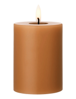 Ester & Erik - Led Pillar Candle 10Cm - LED žvakė - Ruda