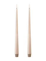 Ester & Erik - Led Taper Candle 30Cm 2-Pack - LED žvakė - Kreminė spalva