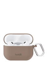 Holdit - Silicone Case Solid Airpods Pro 1&2 - Ausinių dėklas - Ruda