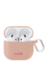 Holdit - Silicone Case Solid Airpods 4 - Ausinių dėklas - Rožinė