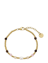 Bud To Rose - Cleo Bracelet Mix/Gold - Perlų apyrankė - Aukso