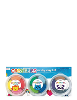 Ooly - Air Dry Clay - Deluxe Kit 12 Colours - Creatibles - Play Dough - Rožinė