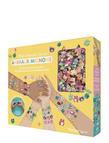 Auzou - Jewellery Factory - Cute Animals Jewellery - Medium Kit - Papuošalai ir aksesuarai - Marga / raštuota