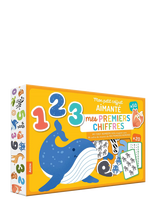 Auzou - My Little Magnet Case - First Numbers - Edukaciniai žaidimai - Marga / raštuota
