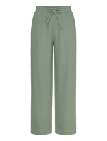 FREE/QUENT - Fqesmingo-Pants - Plačios kelnės - Žalia