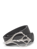 RODEBJER - Rodebjer Shell Wide Pebble Belt - Laisvalaikio diržas - Juoda