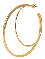 Jane Koenig - Big Double Olympia Hoop - Auskarai - Aukso