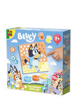 SES Creative - Bluey - Fingerpaint - Print Art - Piešimo priemonės - Marga / raštuota