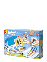 SES Creative - Bluey - Fingerpaint - Creations Mega Set - Piešimo priemonės - Mėlyna