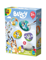 SES Creative - Bluey - Rock Painting - Rankdarbių rinkinys - Mėlyna