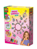 SES Creative - Shrink Film - Mini Shrinkies - Charms Fashion Party - Papuošalai ir aksesuarai - Marga / raštuota