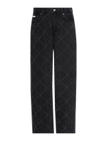 Calvin Klein Jeans - Low Rise Baggy Ck Worn Black - Boyfriend džinsai - Juoda