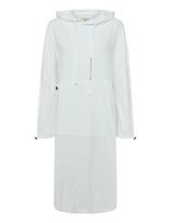 Maison Kitsune - Hoodie Dress - Iki kelių ir midi suknelės - Balta