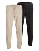 Jack & Jones - Jpstgordon Dylan Jogger 2Pk Mp - Sportinės kelnės - Juoda