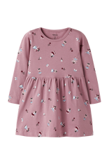 Name It - Nmfvilisa Ls Dress - Suknelė ilgomis rankovėmis - Violetinė