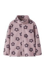 Name It - Nmnspektra Fleece Jacket Aop Fo - Flisinė striukė - Violetinė