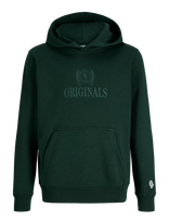 Jack & Jones - Jorfrederiksberg Monogram Sweat Hood Jn - Džemperis - Žalia