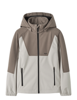 Name It - Nknalfa08 Softshell Jacket Block Fo1 - Vėjo striukė - Ruda