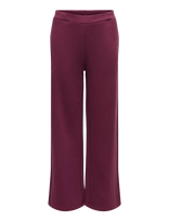Kids Only - Kogada-Nella Heart Pant Fr Swt Noos - Sportinės kelnės - Burgundiška splava
