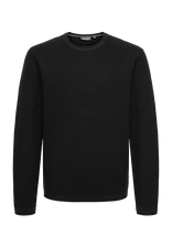 ONLY & SONS - Osjeric Reg 12 Struc Crew Knit - Megztinis - Juoda