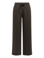ONLY - Onlbest Straight Pant Swt - Plačios kelnės - Ruda